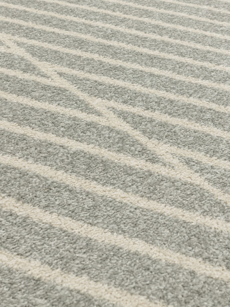 Asiatic Rugs Grey Muse Linear Flatweave Runner Rug - Image 5 of 5
