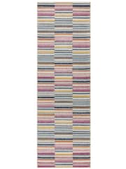 Asiatic Rugs Multicolour Muse Stripe Flatweave Runner Rug - Image 2 of 5