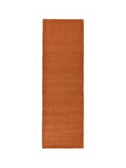 Asiatic Rugs Terracotta Orange York Wool Runner Rug - Image 2 of 4