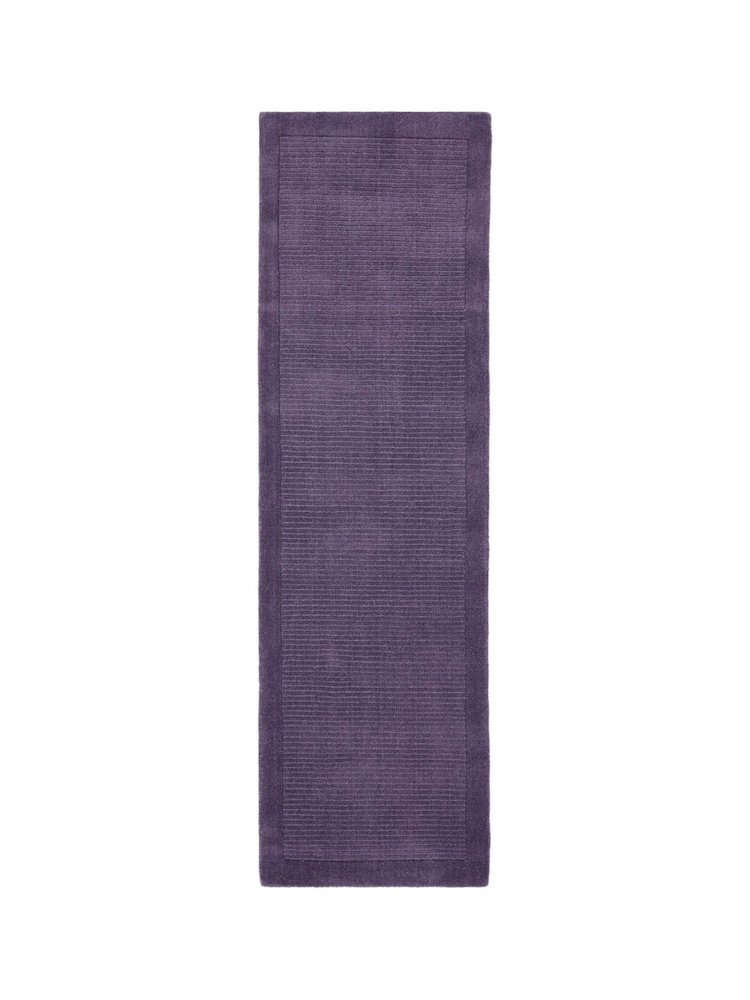 Asiatic Rugs Purple York Wool Runner Rug - Image 2 of 4
