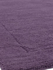 Asiatic Rugs Purple York Wool Runner Rug - Image 3 of 4