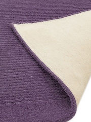 Asiatic Rugs Purple York Wool Runner Rug - Image 4 of 4