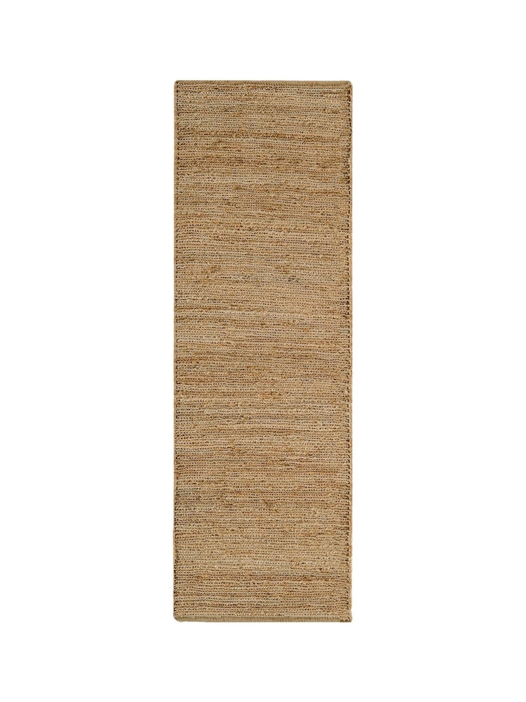 Asiatic Rugs Natural Soumak Hand Woven Jute Runner Rug - Image 1 of 3