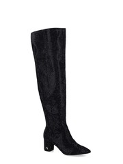 Kurt Geiger London Burlington OTK Black Boots - Image 2 of 4