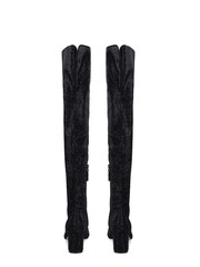 Kurt Geiger London Burlington OTK Black Boots - Image 3 of 4
