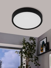 Eglo Black/White Musurita LED Ceiling Light - Image 1 of 2