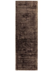 Asiatic Rugs Chocolate Brown Blade Hand Woven Runner Rug - Image 2 of 4