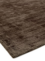 Asiatic Rugs Chocolate Brown Blade Hand Woven Runner Rug - Image 4 of 4