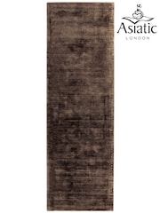 Asiatic Rugs Chocolate Brown Blade Hand Woven Runner Runner - Image 6 of 8