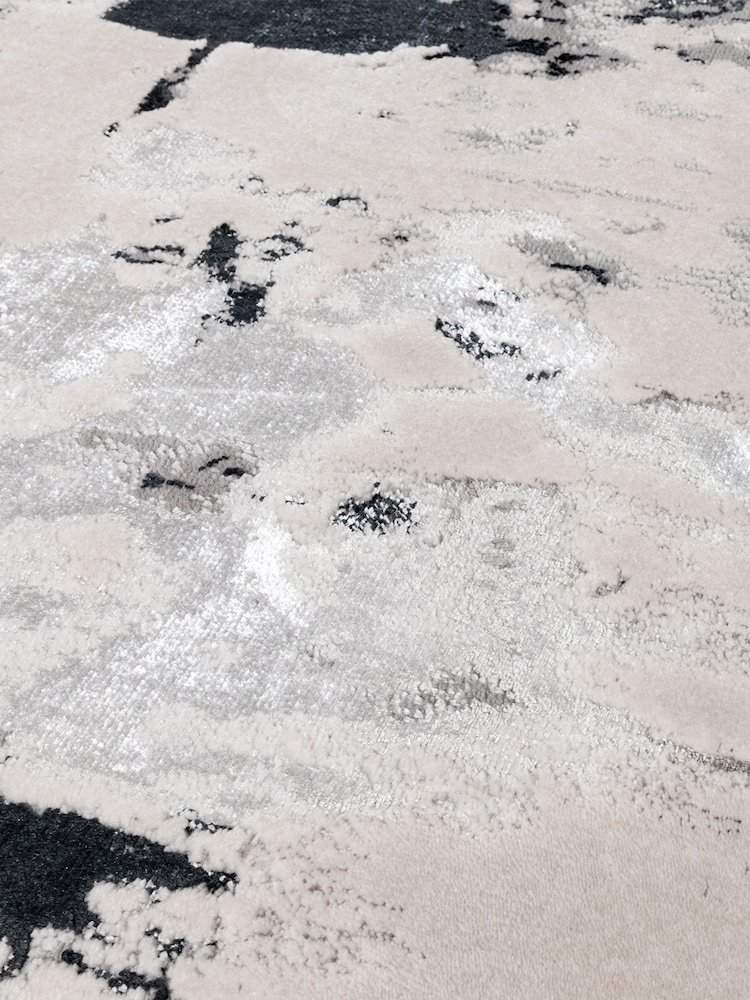 Asiatic Rugs White Aurora Glacier Metallic Runner Rug - Image 2 of 3