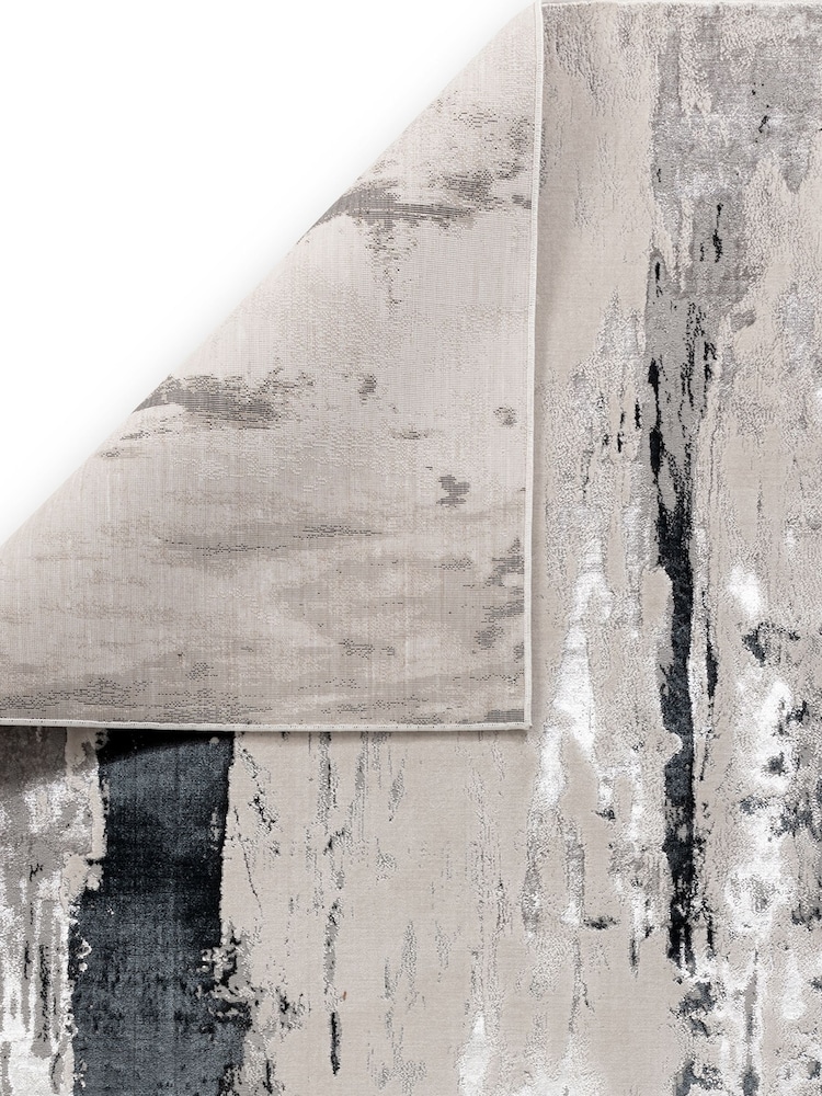 Asiatic Rugs White Aurora Glacier Metallic Runner Rug - Image 3 of 3