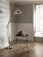 Pacific Silver Anglepoise Floor Lamp - Image 1 of 4