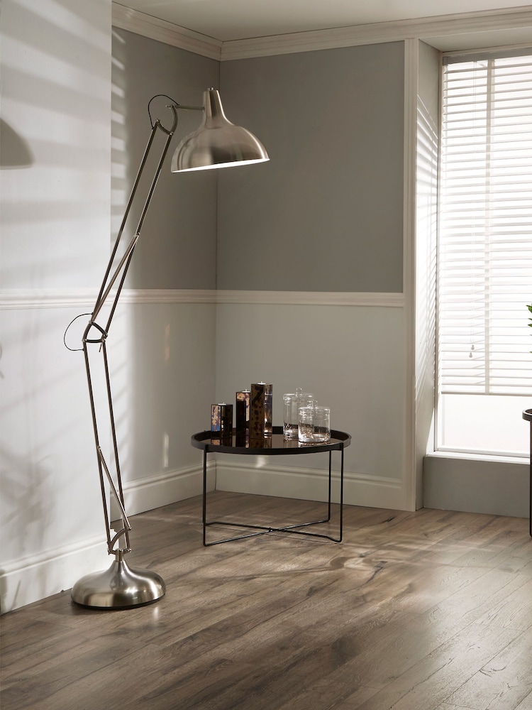 Pacific Silver Anglepoise Floor Lamp - Image 1 of 4