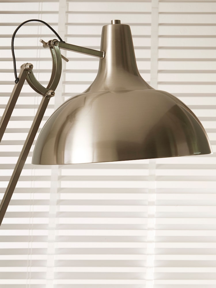 Pacific Silver Anglepoise Floor Lamp - Image 4 of 4