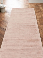 Asiatic Rugs Pink Blade Hand Woven Runner Rug - Image 1 of 4