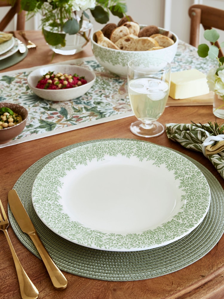Morris & Co. Set of 4 Standen Dinner Plates - Image 1 of 5