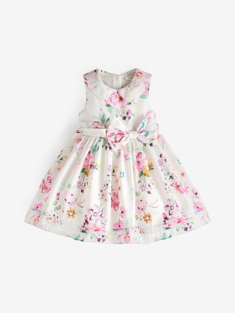 Pink Floral Prom Baby Dress (0mths-2yrs) - Image 1 of 2