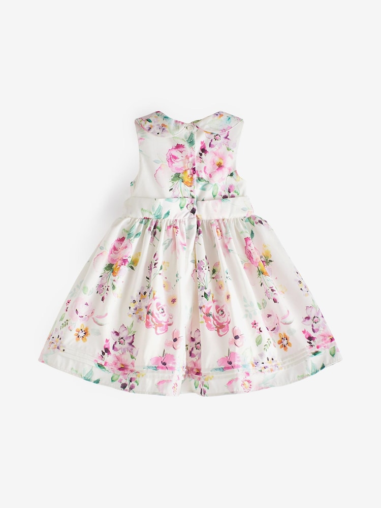 Pink Floral Prom Baby Dress (0mths-2yrs) - Image 2 of 2