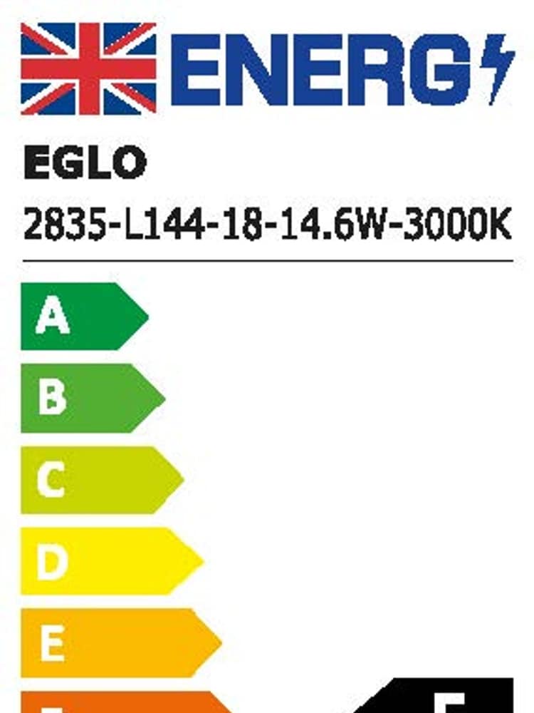 Eglo White Dark Wood Musurita LED Ceiling Light - Image 6 of 6