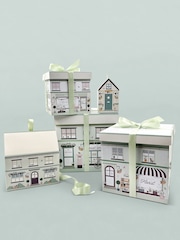 Babyblooms Personalised Elephant White Soft Toy with Snuggle Wrap Gift Set - Image 7 of 7