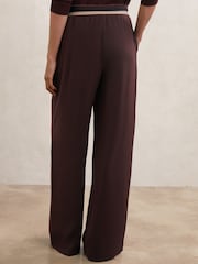 Reiss Burgundy Sonnie Trousers - Image 6 of 7