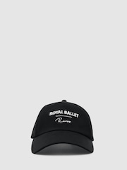 Reiss Black Adagio Reiss | Royal Ballet Logo Cap Unisex Fit - Image 2 of 7