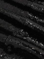 Reiss Black King Shirt - Image 8 of 8