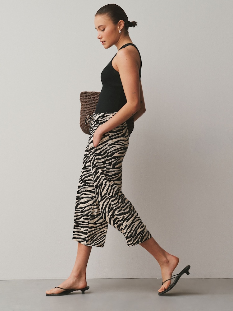 Μαύρο/Εκρού Ζέβρα - Ζέρσεϊ, Κλότες - Εικόνα 2 από 7