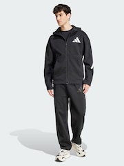 adidas Black Z.N.E. Open-Hem Joggers - Image 1 of 5