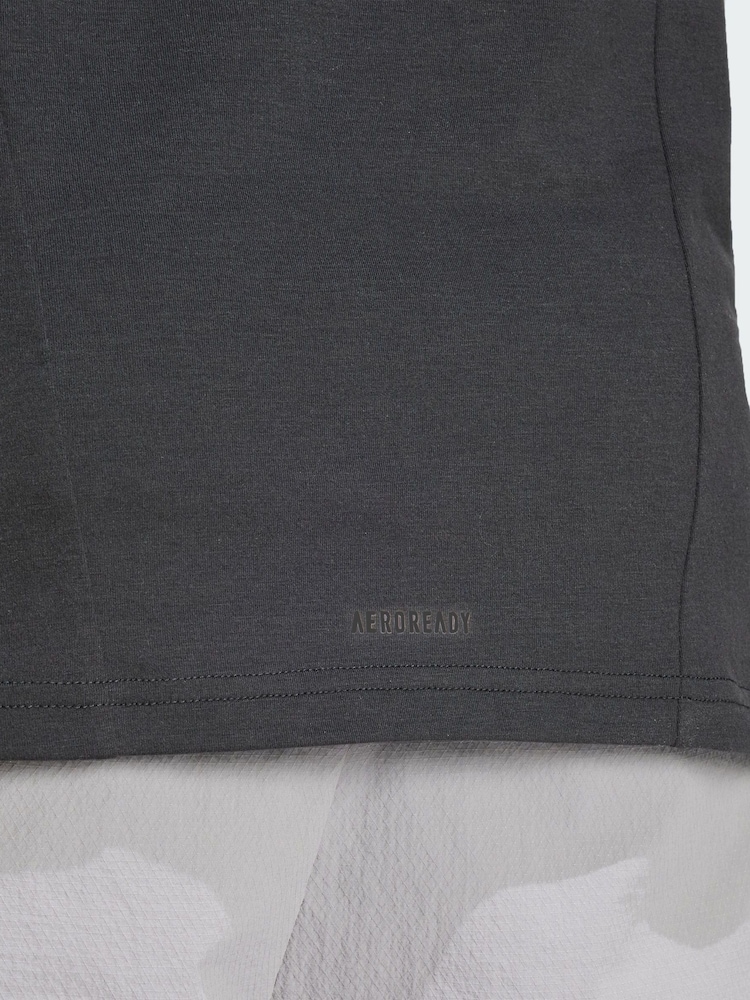 adidas Black Designed for Training Workout Tank Top - Image 4 of 4 adidas Black Designed for Training Workout Tank Top - Image 4 of 4