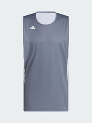 adidas White 3G Speed Reversible Basketball AEROREADY Jersey - Image 1 of 5