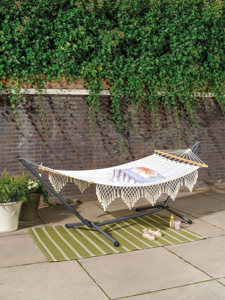 Decoris Fringed Hammock - Image 1 of 4