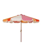 Decoris Striped Parasol - Image 3 of 7