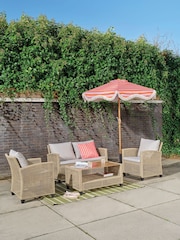 Decoris Striped Parasol - Image 1 of 6