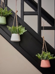 Decoris Set of 3 Hanging Artificial Plants - Image 1 of 2