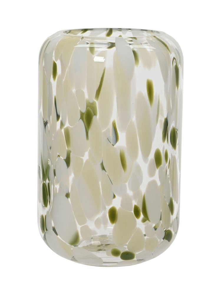 Decoris Green Confetti Vase - Image 2 of 2