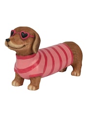 Decoris 40cm Sausage Dog Decoration - Image 2 of 2
