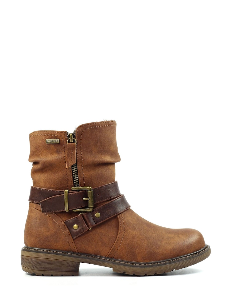 Lunar Chime III Waterproof Brown Boots - Image 2 of 7 Lunar Chime III Waterproof Brown Boots - Image 2 of 7