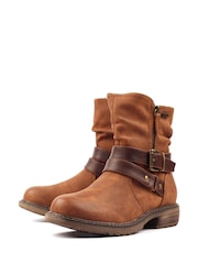 Lunar Chime III Waterproof Brown Boots - Image 4 of 7