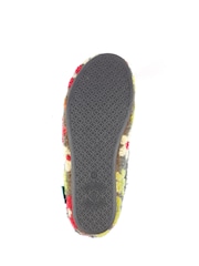 Lunar Grey Dolly Flower Mule Slippers - Image 9 of 9