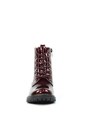 Lunar Red Alexis Patent Fashion Boots - Image 5 of 7