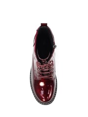 Lunar Red Alexis Patent Fashion Boots - Image 7 of 7
