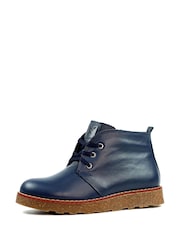 Lunar Blue Claire III  Leather Ankle Boots - Image 5 of 9