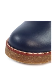Lunar Blue Claire III  Leather Ankle Boots - Image 9 of 9