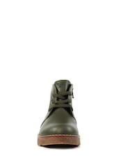 Lunar Green Claire III  Leather Ankle Boots - Image 4 of 8