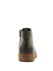 Lunar Green Claire III  Leather Ankle Boots - Image 5 of 8