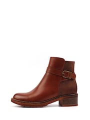 Lunar Demure Ankle Brown Boots - Image 3 of 7