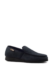 Lazy Dogz Blue Dylan Full Slippers - Image 1 of 5