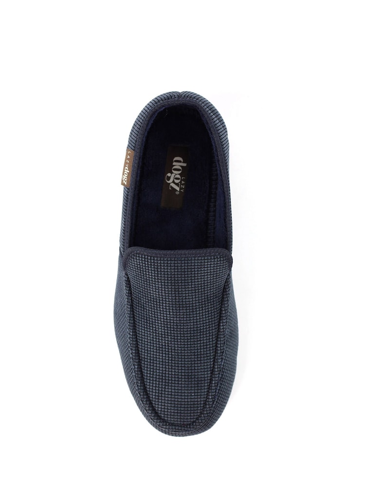 Lazy Dogz Blue Dylan Full Slippers - Image 5 of 5