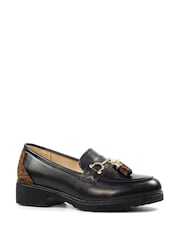 Lunar Codey Tassel Black Loafers - Image 4 of 10